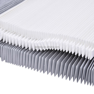 গুণমান ২৬০ জি নন-ওয়েভেন পলিস্টার ফিল্টার মিডিয়া ডাস্ট ফিল্টার কাপড়ের রোল কারখানা